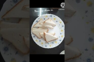 French Toast recipe#Breakfast recipe#Healthy Lunch box recipe #shorts#shortvideo
