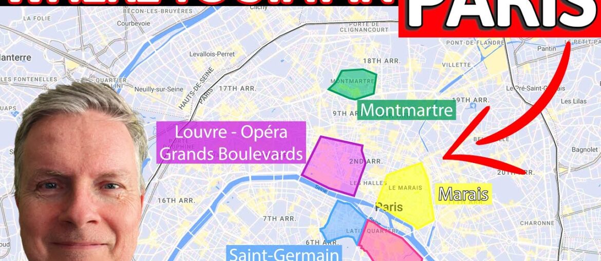 The 5+1 BEST neighborhoods where to stay in Paris, France