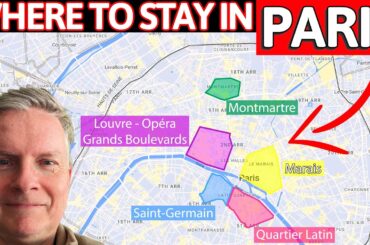 The 5+1 BEST neighborhoods where to stay in Paris, France