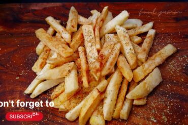Amazing potato snack recipes !! crispy French fries recipe asmr