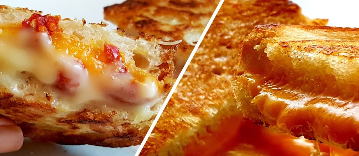 3 Levels of Grilled Cheese: Basic, Classic & Gourmet