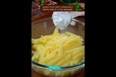 French fry recipe!! #afrozaskitchen #kfc #cooking #youtubeshortsvideo