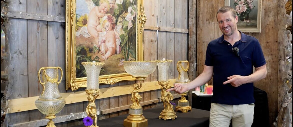 Brocanting a flea market in France!! Brocanting a flea market in France!!