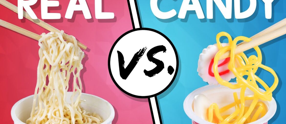 We Try the Ultimate Real vs Candy Challenge #15