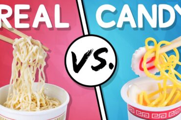 We Try the Ultimate Real vs Candy Challenge #15