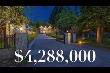 FRENCH MANOR MANSION! 13110 CRESCENT ROAD | OCEAN PARK | SOUTH SURREY | LENA XU