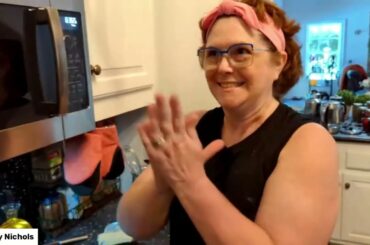 Take look at our house and our first cook!