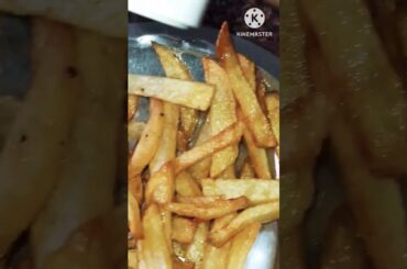 Easy Way to Make French Fries #recipe #food #snack #kinemaster #cooking #shorts #short #frenchfries