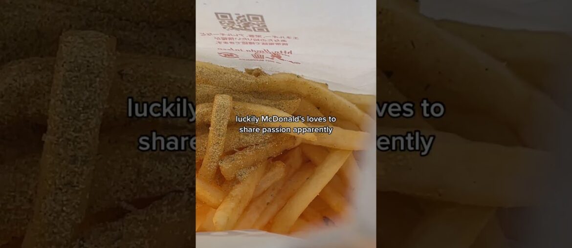 Japanese McDonald's Exclusive Menu Item the Whole World Needs #shorts