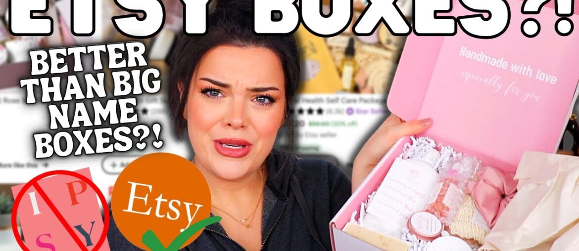BETTER THAN BIG NAME BOXES?! Unboxing Etsy Subscriptions For the FIRST TIME!