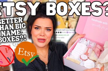 BETTER THAN BIG NAME BOXES?! Unboxing Etsy Subscriptions For the FIRST TIME!