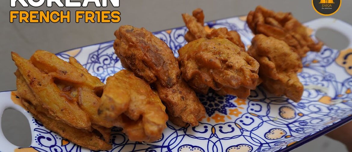 Korean French fries Recipe by Zaiqa Korean French fries Recipe by Zaiqa