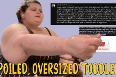 Amber is magically CURED of her food issues. French supporter turned haydur RESPONDS.