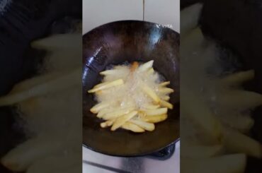 easy french fries recipe #shorts#youtubeshorts