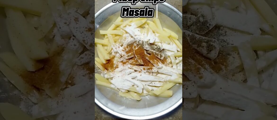 Crispy Finger French Fries recipe by LKK #frenchfries