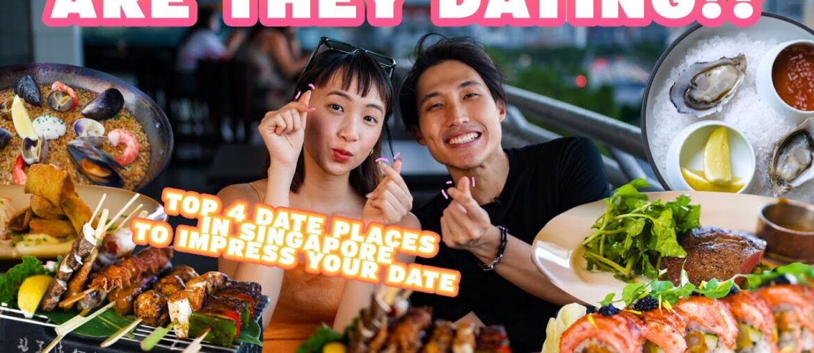 TOP 4 MUST TRY DATE NIGHT RESTAURANTS IN SINGAPORE! | Affordable & Romantic Dating Places ft Megan!