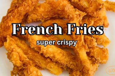 Crispy French Fries Recipe By ASNA| How To Make Crispy French Fries Recipe|
