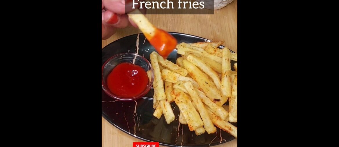 Crispy French fries recipe | #shorts #youtubeshorts #frenchfries