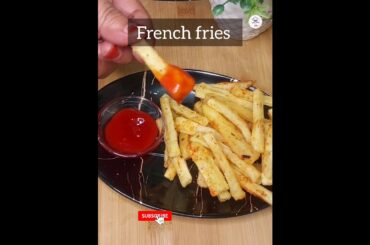 Crispy French fries recipe | #shorts #youtubeshorts #frenchfries