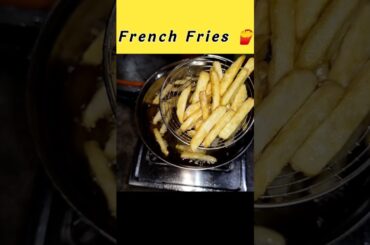 Let's Make French Fries Like Resturent style #recipe #frenchfries #shorts