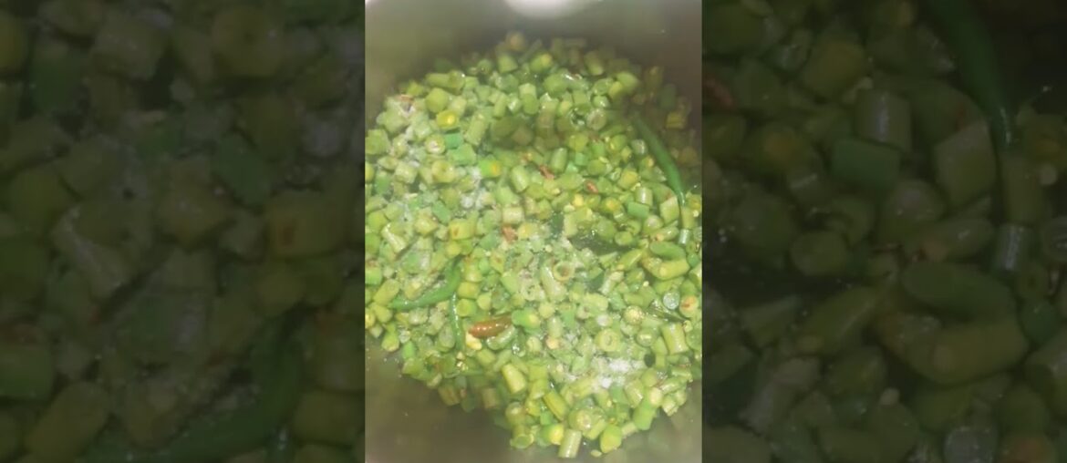 French Beans Curry #food #subscribe #shorts