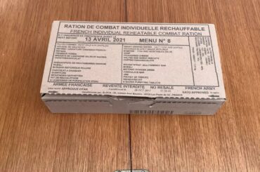 French 24hr MRE Ration Menu 8 Review (Part 1)
