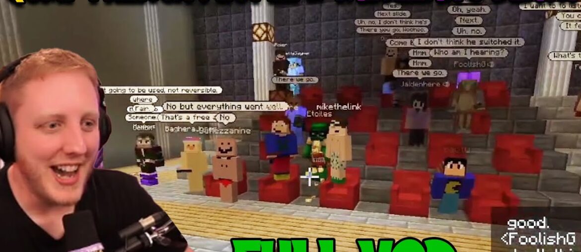 QSMP Philza's VOD - WELCOME FRENCH PEOPLE (i am still livid about tallulahs death) | FULL VOD