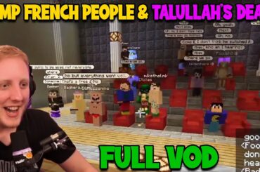 QSMP Philza's VOD - WELCOME FRENCH PEOPLE (i am still livid about tallulahs death) | FULL VOD