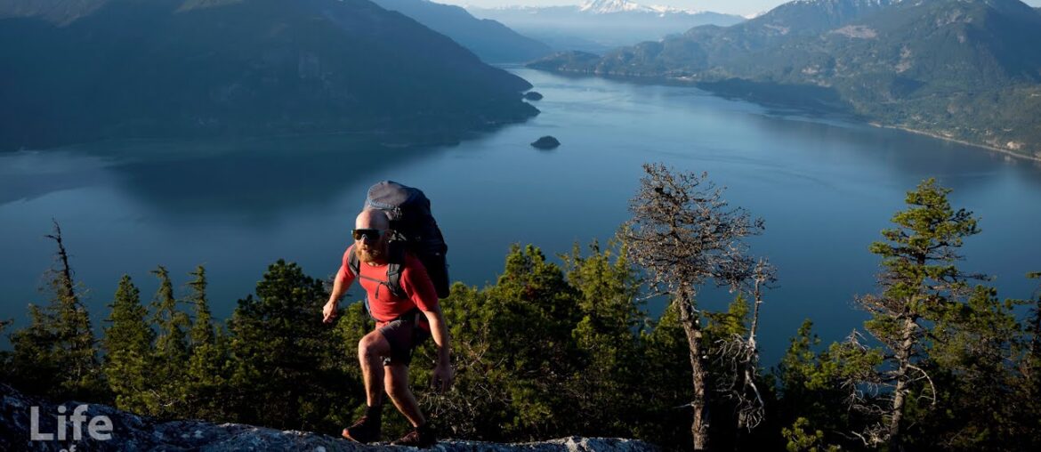 Paddle to Peak: Leading Peak on Anvil Island Paddle to Peak: Leading Peak on Anvil Island