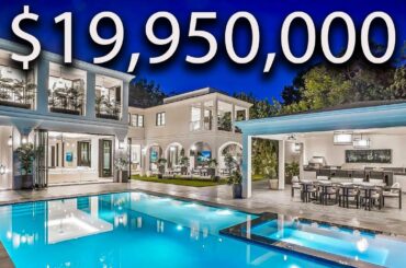 Touring A Mega Mansion With A 3-Story Living Wall!