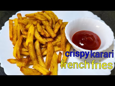 100%crispy and tasty french fries recipe/ homemade french fries recipe for baby 100%crispy and tasty french fries recipe/ homemade french fries recipe for baby