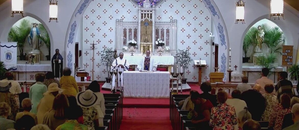 Sunday,  May 14, 2023, St. Joseph's Church (French St.), Vy. Rev. Glen Evers, celebrant