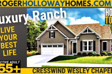 Live Your Best Life: Quick-Move NICOLE Floorplan in a Gated 55+ Community near Charlotte