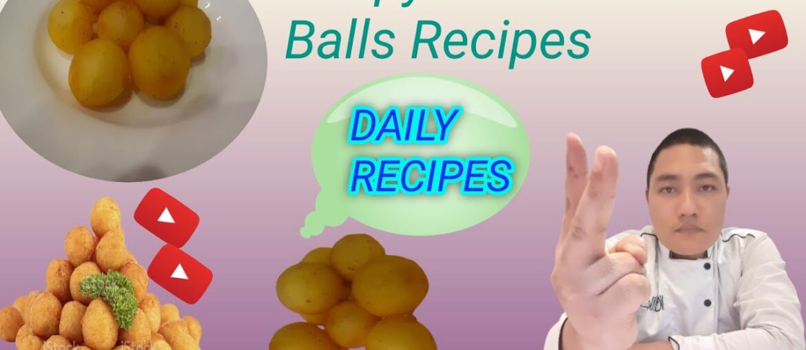 Crispy French Fries&Balls AT Home !Delicious and Super Crispy,Potato Recipes,Potato Balls