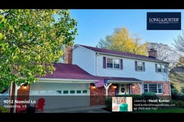 Sale: 5 Beds - 3 Baths - 3408 sq ft - Alexandria - VA [$925,000] MLS #: VAFX2118074