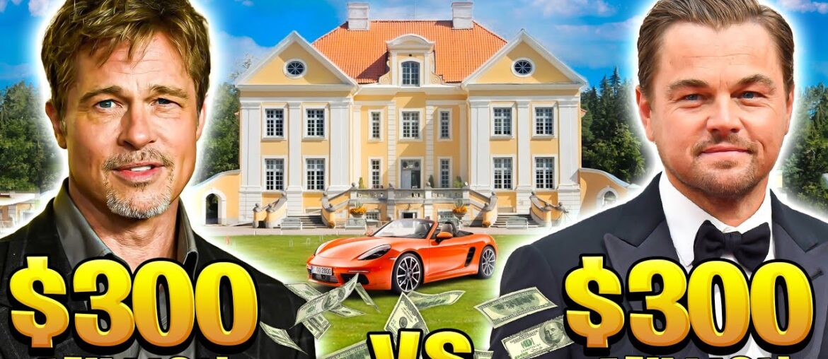 Brad Pitt VS Leonardo Di Caprio – LIFESTYLE WAR Brad Pitt VS Leonardo Di Caprio - LIFESTYLE WAR