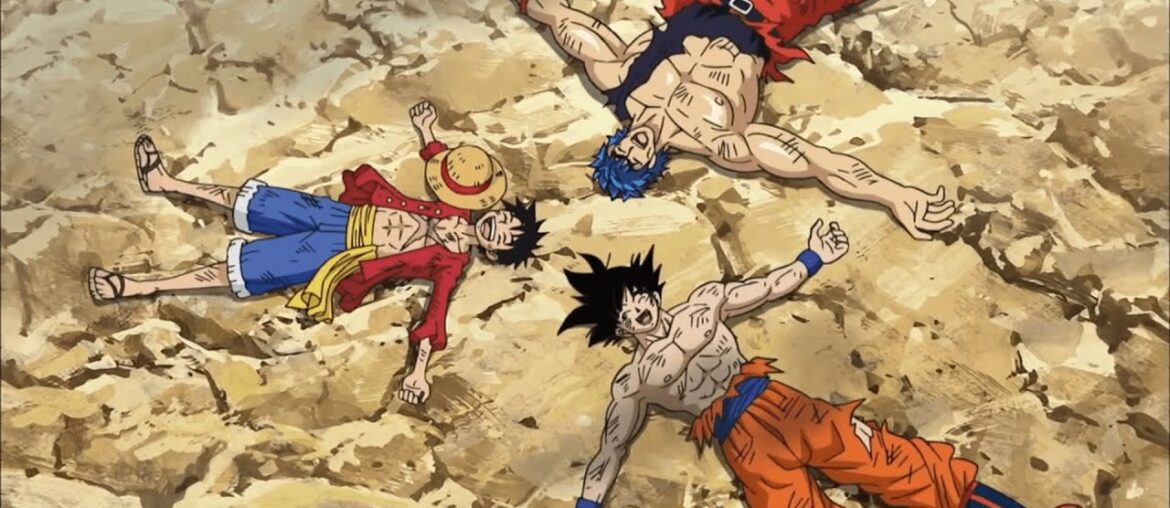 Luffy, Toriko and Goku Fight the World's Best Food Party, Goku vs Luffy Luffy, Toriko and Goku Fight the World's Best Food Party, Goku vs Luffy