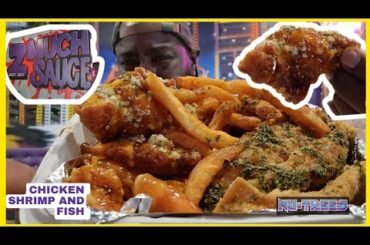 2 MUCH SAUCE!!!!!!!!!!! Chicken, Shrimp and Fish Combo Scotch Plains, NJ