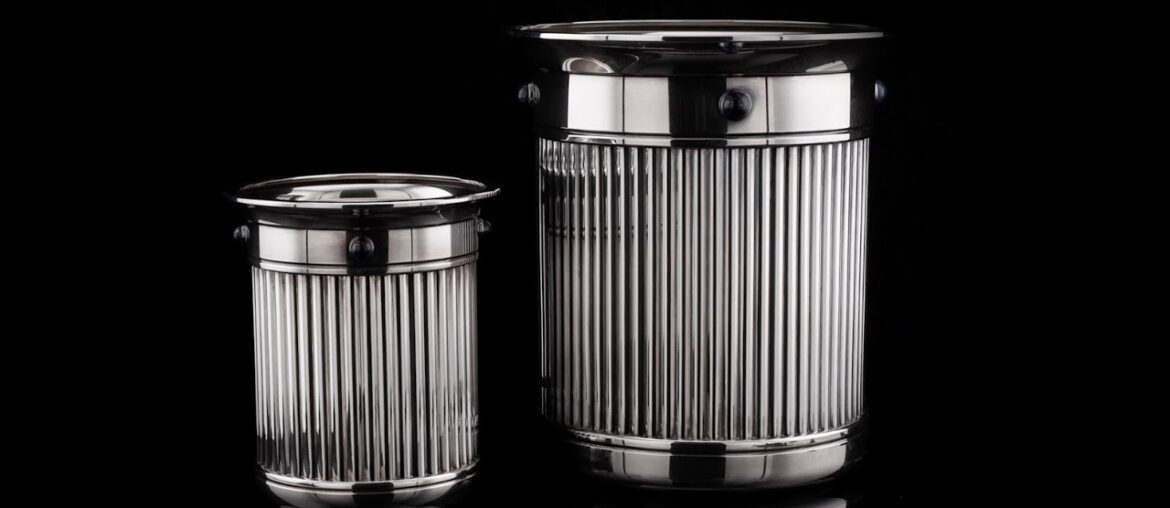 STUNNING 20thC FRENCH SILVER PLATED WINE COOLERS, CARTIER c 1990