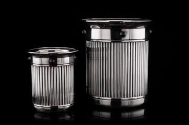 STUNNING 20thC FRENCH SILVER PLATED WINE COOLERS, CARTIER c 1990