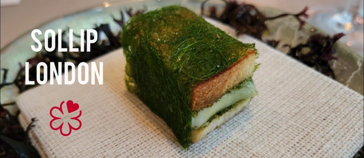 [1 min] London - Sollip: One Michelin Star Creative Fine Dining with Korean Touches
