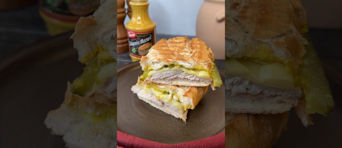 Spicing Up the Classic Cuban Sandwich with Beano’s Jalapeno Mustard! #shorts