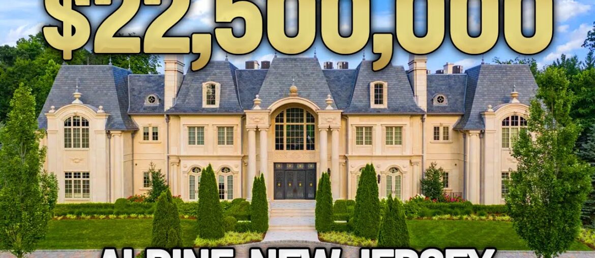 New Jersey's $22.5 Million French-Inspired Mansion! New Jersey's $22.5 Million French-Inspired Mansion!