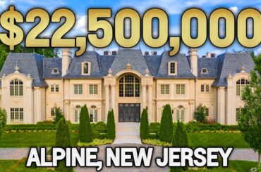New Jersey's $22.5 Million French-Inspired Mansion!