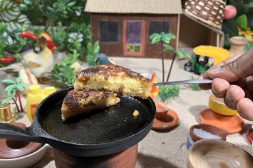 Soft French Toast recipe how to make French Toast recipes miniature food