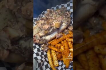 Gourmet drive thru in Las Vegas #303inthecut #lasvegasfood