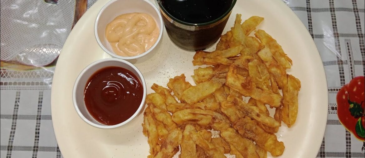crispy masaledar french fries/potato fries/evening snack/afreen cooking recipes