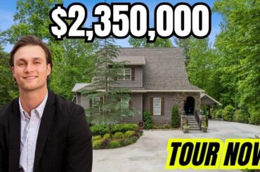 EXPERIENCE this LUXURY Lake Living Lifestyle | $2,350,000