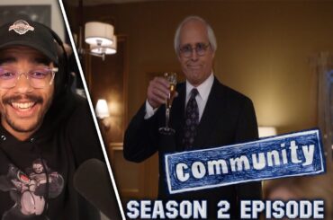Community: Season 2 Episode 20 Reaction! - Competitive Wine Tasting