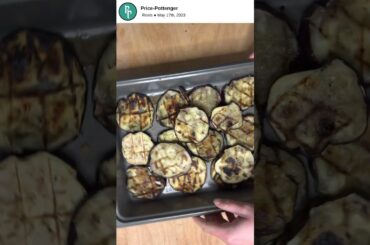 Marinated Grilled Eggplant with Mint